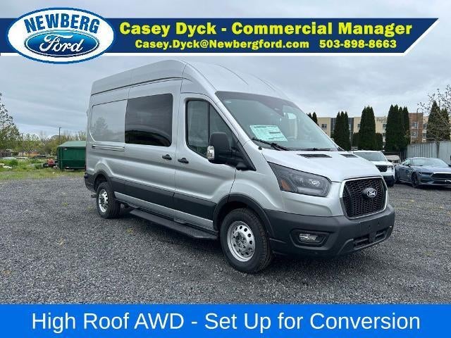 2026 Ford Transit Cargo Van T-350 148" Hi Rf 9500 GVWR AWD