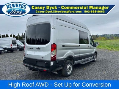 2026 Ford Transit Cargo Van T-350 148" Hi Rf 9500 GVWR AWD