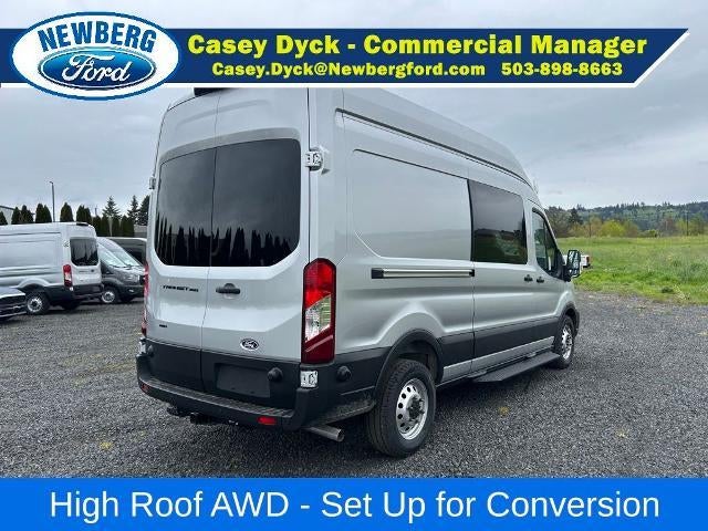 2026 Ford Transit Cargo Van T-350 148" Hi Rf 9500 GVWR AWD