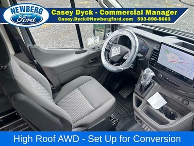 2026 Ford Transit Cargo Van T-350 148" Hi Rf 9500 GVWR AWD