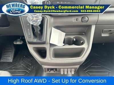 2026 Ford Transit Cargo Van T-350 148" Hi Rf 9500 GVWR AWD