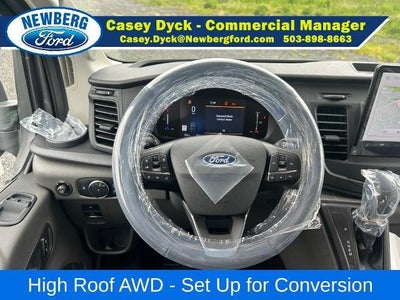 2026 Ford Transit Cargo Van T-350 148" Hi Rf 9500 GVWR AWD