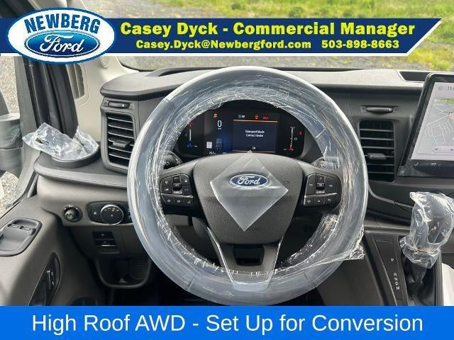 2026 Ford Transit Cargo Van T-350 148" Hi Rf 9500 GVWR AWD