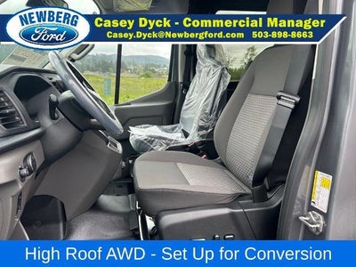 2026 Ford Transit Cargo Van T-350 148" Hi Rf 9500 GVWR AWD