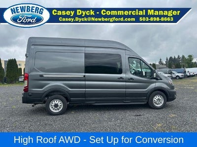 2026 Ford Transit Cargo Van T-350 148" Hi Rf 9500 GVWR AWD