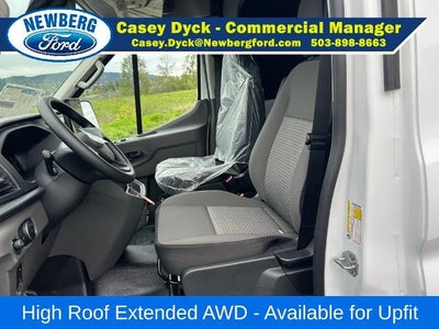 2026 Ford Transit Cargo Van T-350 148" EL Hi Rf 9500 GVWR AWD