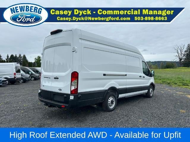 2026 Ford Transit Cargo Van T-350 148" EL Hi Rf 9500 GVWR AWD