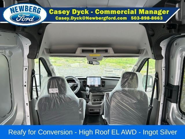 2026 Ford Transit Cargo Van T-350 148" EL Hi Rf 9500 GVWR AWD