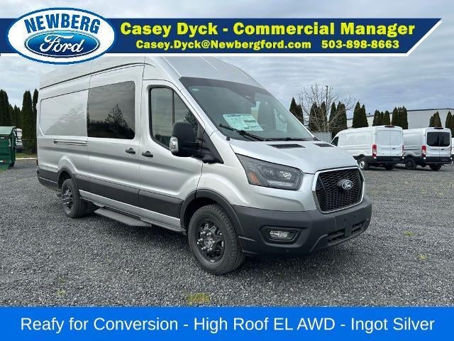 2026 Ford Transit Cargo Van T-350 148" EL Hi Rf 9500 GVWR AWD