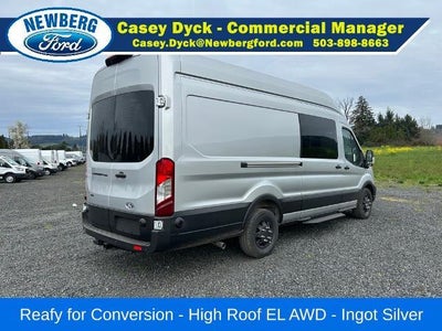2026 Ford Transit Cargo Van T-350 148" EL Hi Rf 9500 GVWR AWD