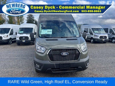 2027 Ford Transit Cargo Van T-350 148" EL Hi Rf 9500 GVWR AWD