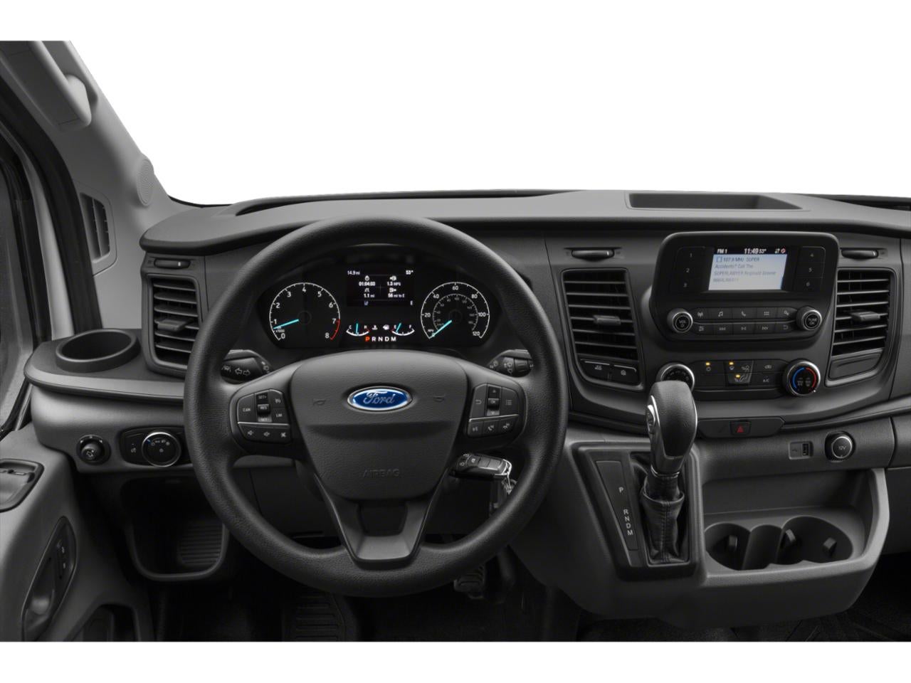 2021 Ford Transit Cargo Van T-350 148" EL Hi Rf 9500 GVWR RWD