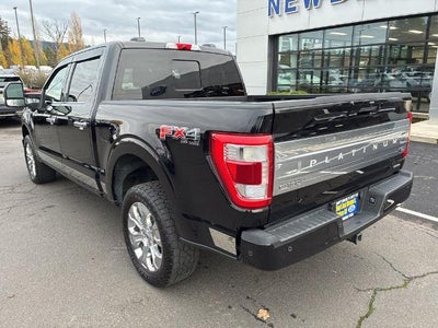 2021 Ford F-150 Platinum 4WD SuperCrew 5.5' Box