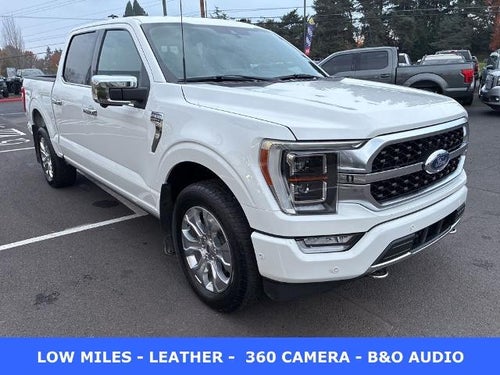 2021 Ford F-150 Platinum 4WD SuperCrew 5.5' Box