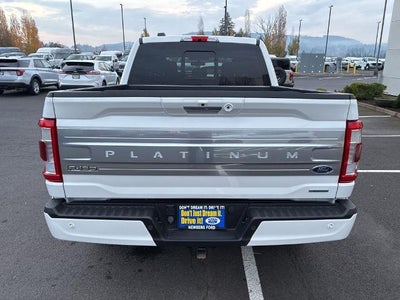 2021 Ford F-150 Platinum 4WD SuperCrew 5.5' Box