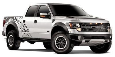 2012 Ford F-150 4WD SuperCrew 5-1/2 Ft Box SVT Raptor