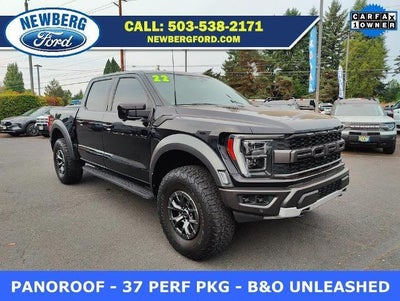 2022 Ford F-150 Raptor 4WD SuperCrew 5.5' Box