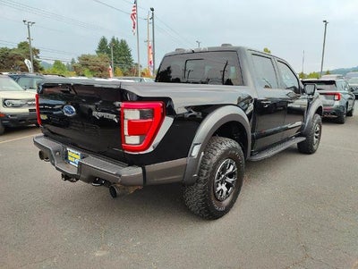 2022 Ford F-150 Raptor 4WD SuperCrew 5.5' Box