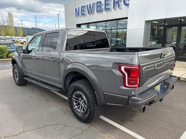 2020 Ford F-150 Raptor 4WD SuperCrew 5.5' Box