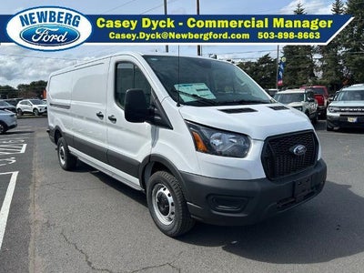 2024 Ford Transit Cargo Van T-250 130" Low Rf 9070 GVWR RWD