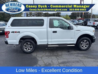 2016 Ford F-150 4WD Regular Cab 6-1/2 Ft Box XL