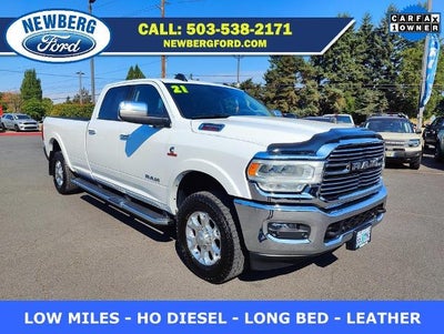 2021 RAM 3500 Laramie 4x4 Crew Cab 8' Box