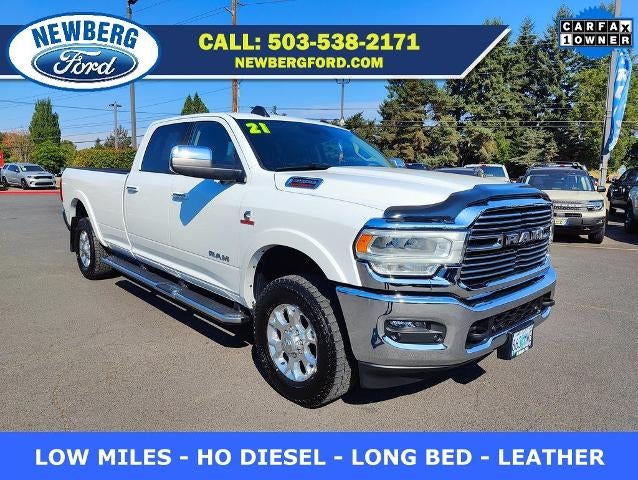 2021 RAM 3500 Laramie 4x4 Crew Cab 8' Box