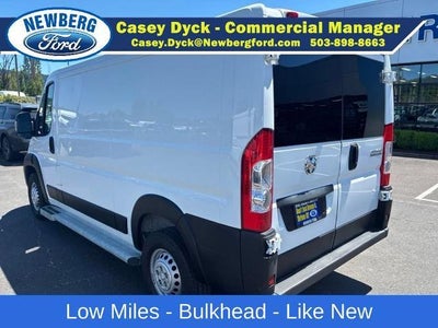 2025 RAM ProMaster Cargo Van Tradesman 2500 Low Roof 136" WB