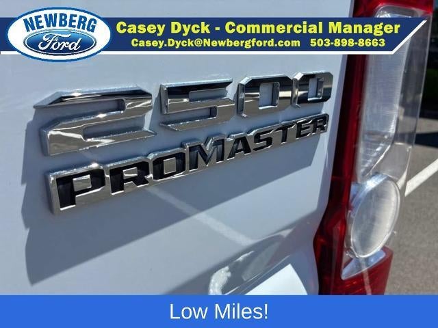 2025 RAM ProMaster Cargo Van Tradesman 2500 Low Roof 136" WB