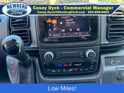 2025 RAM ProMaster Cargo Van Tradesman 2500 Low Roof 136" WB