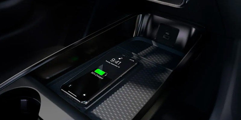 Mobile charging view in the Mustang Mach-E