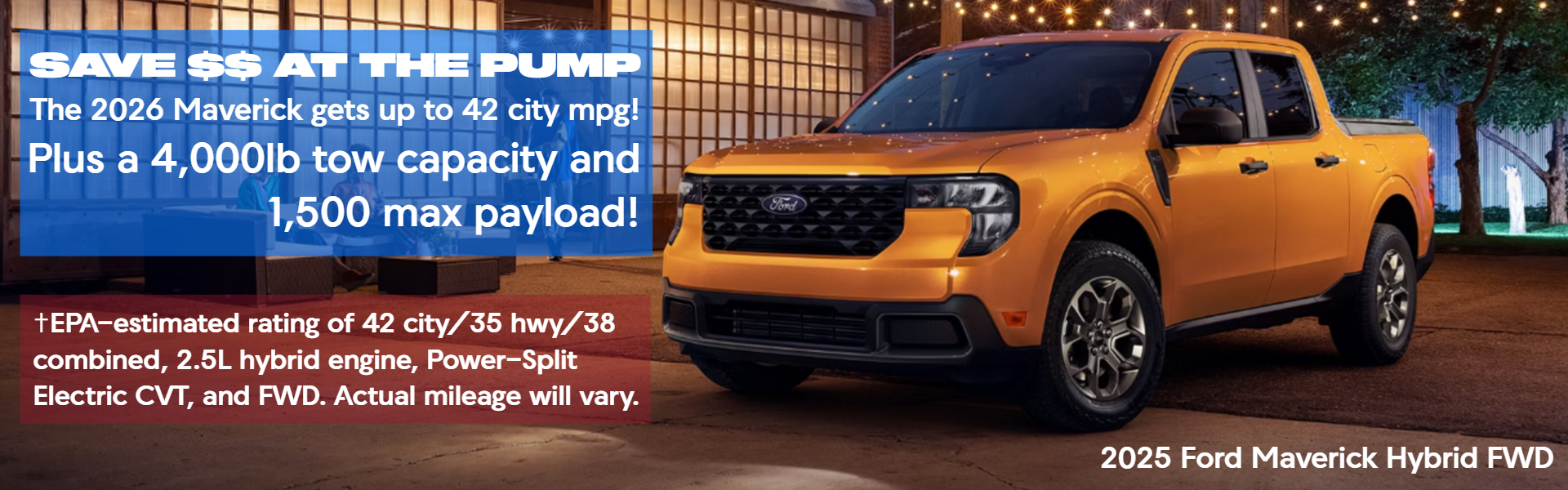 2026 Ford Maverick Hybrid at Newberg Ford in Newberg OR