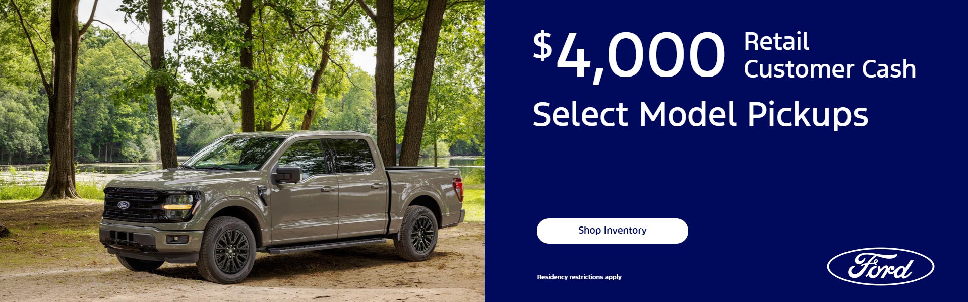 $4,000 Retail Customer Cash