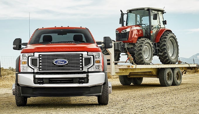 Ford F-150 towing farming equipment | Newberg Ford in Newberg OR